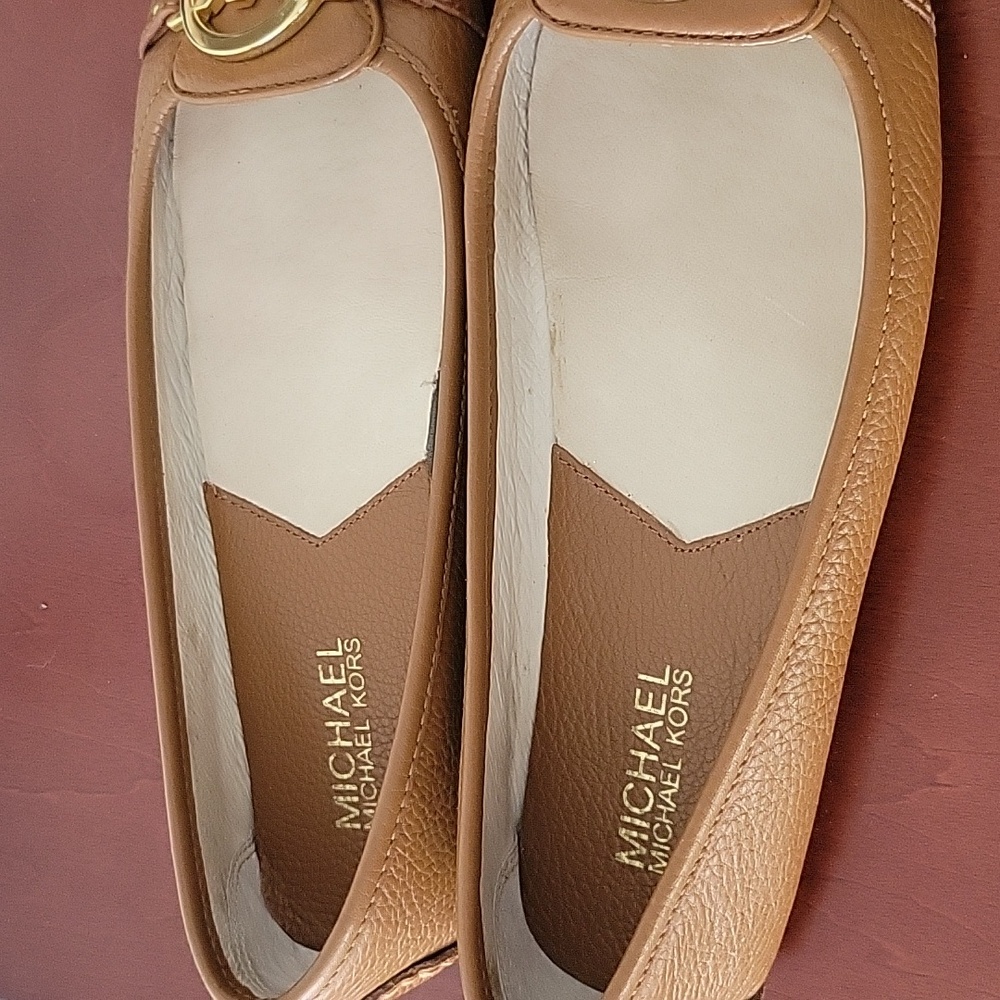 Michael Kors Shoes, 7.5, Brown/Gold - Picture 5 of 10